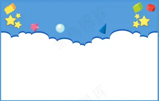 蓝色墙上有形状的背景设计