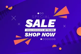 渐变色销售背景