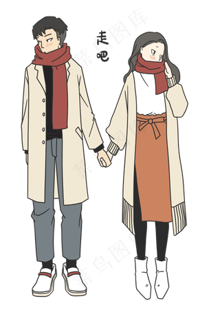 七夕爱情情侣走吧
