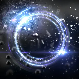 奇妙,抽象,黑色,太空背景。3d渲染。 奇妙,抽象,黑色,太空背景。3d渲染。