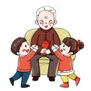 新年拜年压岁钱发红包