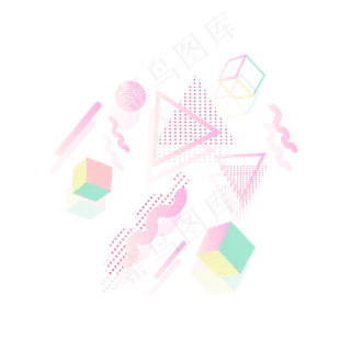 漂浮素材电商双十一双十二小球矢