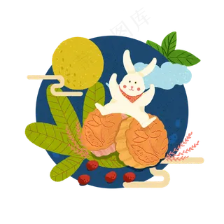 中秋节兔子