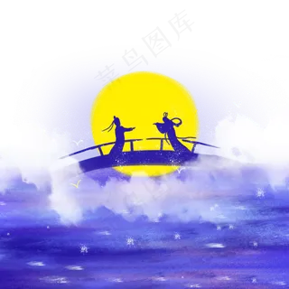 七夕相约湖泊鹊桥