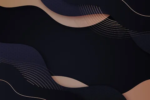 渐变金色豪华背景，带线条