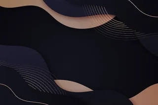 渐变金色豪华背景，带线条