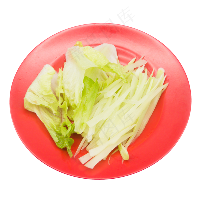 红色盘子蔬菜(3000*3000px 300 dpi )