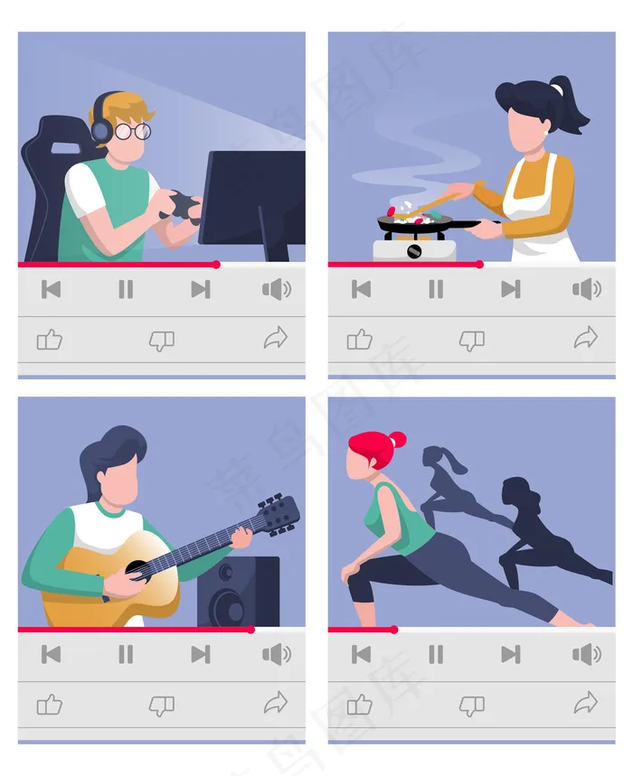 屏幕上的博客eps,ai矢量模版下载