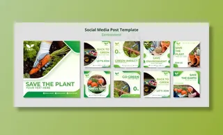 环境回收再利用社交媒体帖子