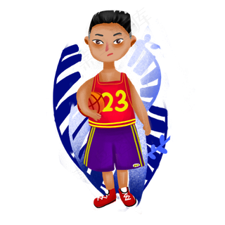 教师节体育老师造型设计可商用