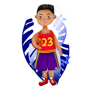 教师节体育老师造型设计可商用