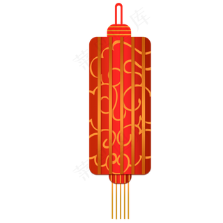 新年大红灯笼元旦灯笼