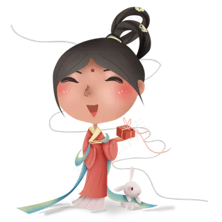 中秋节玉兔和嫦娥