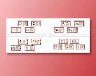 四大发明四大名著挂图