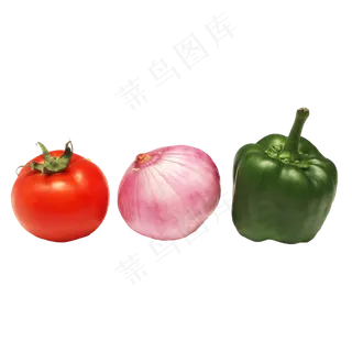 西红柿甜椒洋葱组合