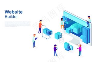 程序员团队负责网页设计，网站结构。开发ui/ux设计、seo优化的商业理念。
