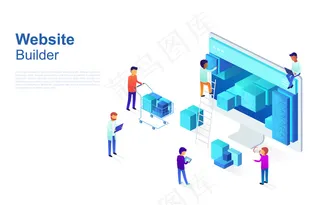 程序员团队负责网页设计，网站结构。开发ui/ux设计、seo优化的商业理念。