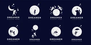 童梦logo设计插图集-梦想家logo