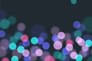 背景为Bokeh概念