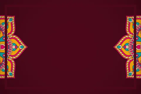 带有几何元素的简单背景