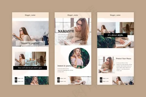 Blogger电子邮件模板集合