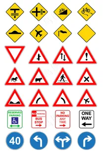 安全施工警示标示