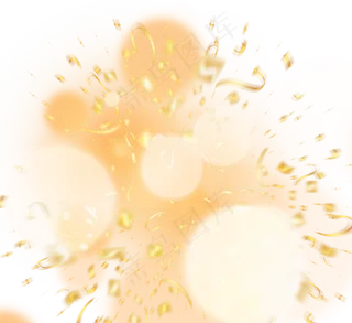 灯光效果纹理创意庆典五彩纸屑