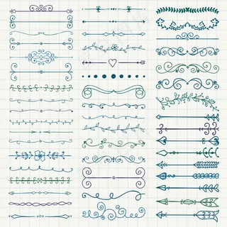 花纹 底纹 边框