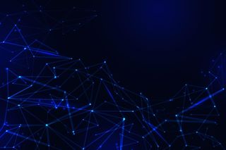 渐变网络连接背景