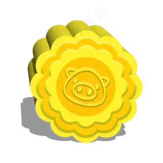 2019年猪年月饼可商用元素