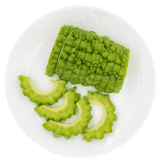 苦瓜切片菜蔬 苦瓜切片菜蔬