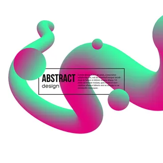 抽象的流体颜色背景。