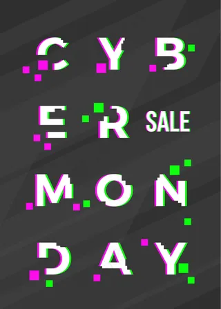 网络星期一销售摘要卡