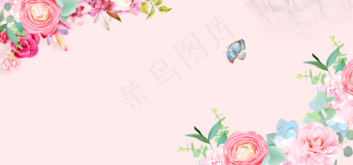 爱在浪漫七夕情人节背景图片