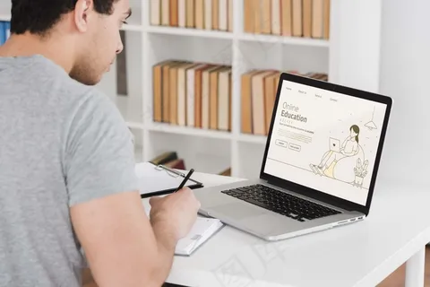 用笔记本电脑在线学习