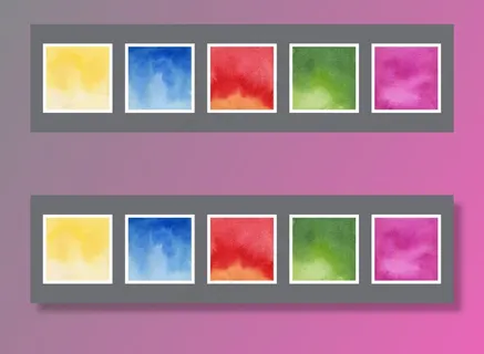 抽象彩色水彩背景纹理集