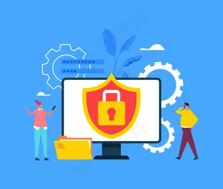 互联网安全数据信息保护概念。