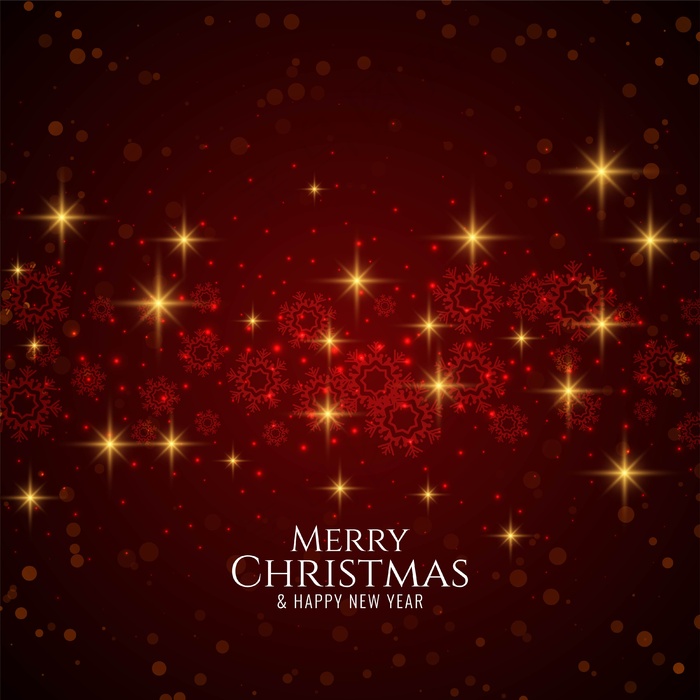 圣诞快乐时尚现代红星背景