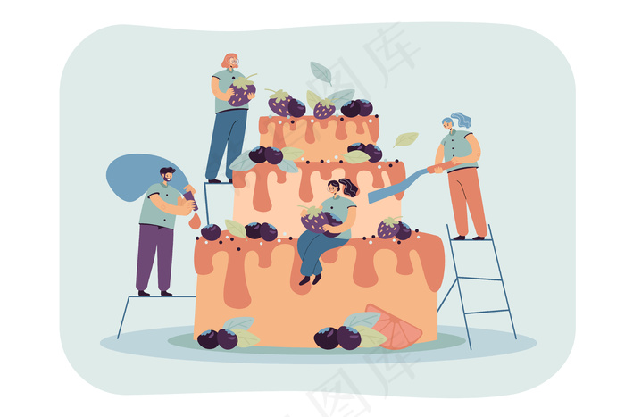 烹饪甜点工作说明