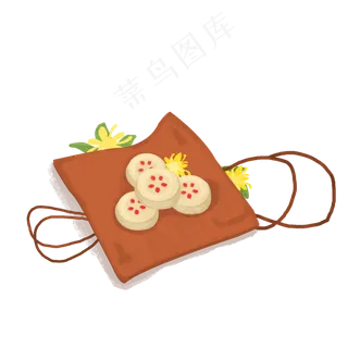 重阳糕点卡通素材