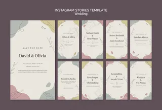 婚礼模板故事模板