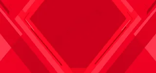 天猫换新扁平几何红色banner