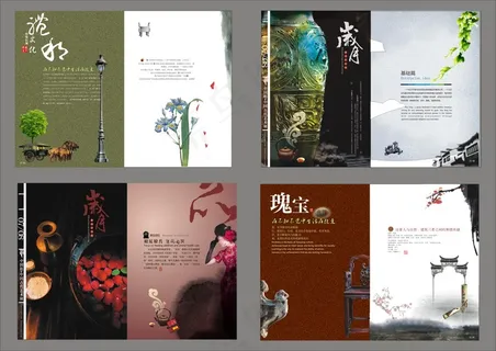 创意企业文化画册设计模板