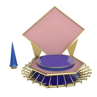 电商展台小舞台