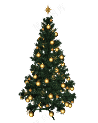 圣诞节圣诞树,免抠元素