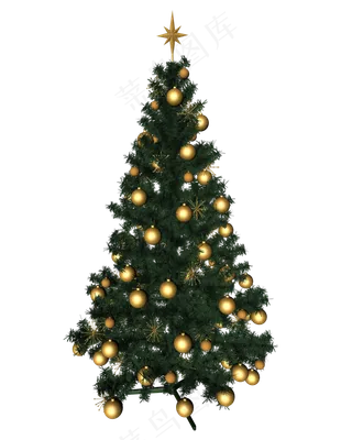 圣诞节圣诞树,免抠元素