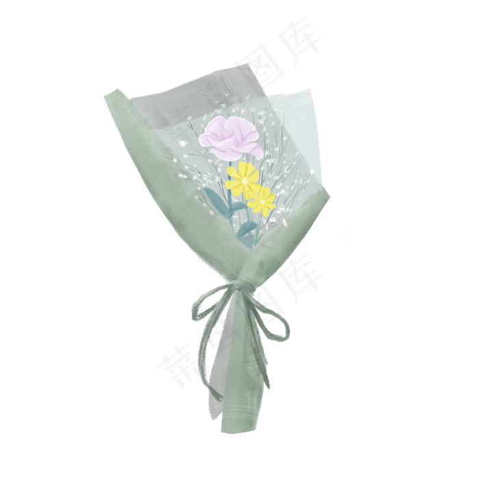 教师节花束(2050X2050(DPI:299))psd模版下载
