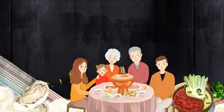 冬季火锅美食banner
