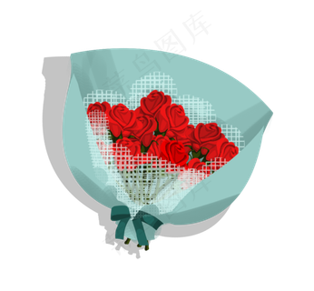 情人节玫瑰花花束