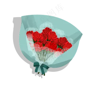 情人节玫瑰花花束